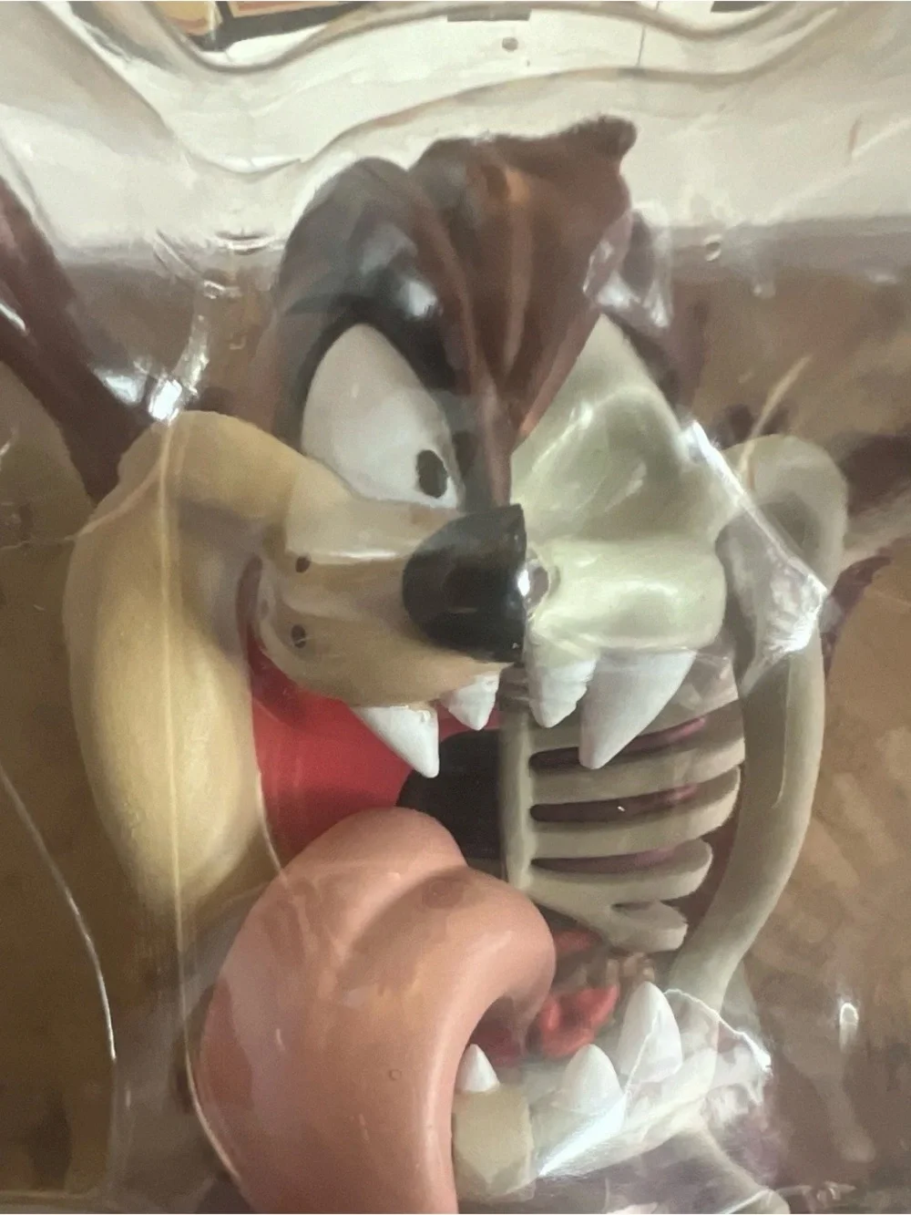 Looney Tunes Tasmanian Devil Dissected Vinyl Figure 05 Original Unopened Vaulted
